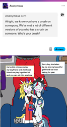 Size: 1179x2208 | Tagged: safe, artist:ask-luciavampire, oc, alicorn, pony, undead, vampire, vampony, ask, boyfriend and girlfriend, dating, tumblr