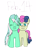 Size: 3000x4183 | Tagged: safe, artist:ktd1993, bon bon, lyra heartstrings, sweetie drops, earth pony, pony, unicorn, g4, duo, duo female, female, holiday, horn, lesbian, mare, ship:lyrabon, shipping, simple background, transparent background, valentine's day