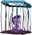 Size: 1200x1306 | Tagged: safe, artist:cirillaq, starlight glimmer, pony, unicorn, g4, cage, female, horn, mare, simple background, solo, transparent background, vector