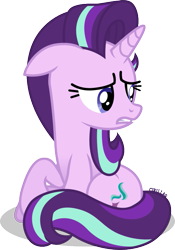 Size: 479x686 | Tagged: safe, artist:cirillaq, starlight glimmer, pony, g4, floppy ears, simple background, solo, transparent background, vector