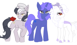 Size: 1189x702 | Tagged: safe, oc, oc only, g4, my little pony: friendship is magic, not asking for trouble, three's a crowd