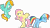 Size: 9685x5509 | Tagged: safe, artist:creedyboy124, fluttershy, lightning dust, rainbow dash, pegasus, pony, g4, angry, argument, base used, crying, female, flying, mare, simple background, spread wings, transparent background, trio, trio female, wings