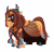 Size: 4828x4620 | Tagged: safe, artist:gigason, oc, oc only, oc:hathor, yak, absurd resolution, blue eyes, braid, braided pigtails, chin fluff, choker, circlet, clothes, clover, coat markings, colored hooves, dress, eye clipping through hair, eyebrows, eyebrows visible through hair, eyeshadow, facial markings, female, gradient mane, gradient tail, hooves, horn, horn ring, jewelry, makeup, necklace, obtrusive watermark, pigtails, ring, saddle, simple background, snip (coat marking), solo, standing, stripe (coat marking), tack, tail, transparent background, watermark