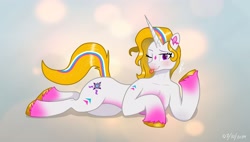 Size: 3348x1902 | Tagged: safe, artist:staciebrightnes, oc, oc only, unicorn, horn, photo