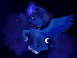 Size: 1602x1204 | Tagged: safe, princess luna, alicorn, g4