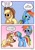 Size: 2000x2868 | Tagged: safe, artist:simpledoggo, applejack, rainbow dash, earth pony, pegasus, pony, g4, applejack's hat, blushing, comic, cowboy hat, cross-popping veins, dialogue, emanata, female, hat, jewelry, lesbian, mare, marriage proposal, ring, ship:appledash, shipping, speech bubble, wedding ring