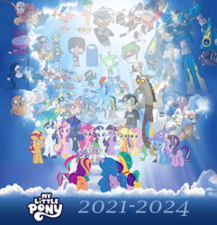 Size: 1156x1200 | Tagged: safe, edit, edited edit, applejack, discord, fluttershy, hitch trailblazer, izzy moonbow, pinkie pie, pipp petals, princess cadance, princess celestia, princess flurry heart, princess luna, rainbow dash, rarity, shining armor, spike, starlight glimmer, sunny starscout, sunset shimmer, trixie, twilight sparkle, zipp storm, oc, oc:ferb fletcher, alicorn, draconequus, dragon, earth pony, pegasus, pony, unicorn, g4, g5, my little pony: tell your tale, aang, abigail lincoln, adventure time, avatar the last airbender, bittersweet, bloo (foster's), blossom (powerpuff girls), bubbles (powerpuff girls), butt, buttercup (powerpuff girls), cartoon, cartoon heaven, cartoon network, chowder, cloud, codename kids next door, cookie (pound puppies), courage the cowardly dog, crossover, dan, dan vs, danny phantom, dexter's laboratory, dipper pines, disney, ed edd n eddy, edit of an edit of an edit, end of an era, end of g4, end of g5, end of ponies, feels, female, finn the human, foal, foster's home for imaginary friends, gir, good end, gravity falls, grim reaper, heaven, hogarth pennywhistle gilligan jr, horn, invader zim, it's over, jake the dog, johnny bravo, kenny the shark, kids next door, kuki sanban, line-up, lucky smarts, mabel pines, mac (foster's), male, mane seven, mane six, megas xlr, meme, mordecai, mordecai and rigby, my little pony logo, niblet, nickelodeon, nigel uno, numbuh 1, numbuh 2, numbuh 3, numbuh 4, numbuh 5, phineas and ferb, phineas flynn, plot, plotline, pound puppies, regular show, rigby (regular show), sad, squirt (pound puppies), stairs, stairway to heaven, strudel, the end, the grim adventures of billy and mandy, the hub, the powerpuff girls, twilight sparkle (alicorn), wall of tags, wallabee beatles, zim