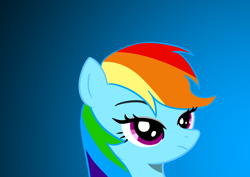 Size: 3508x2480 | Tagged: safe, artist:white spider, rainbow dash, pegasus, g4, gradient background, solo