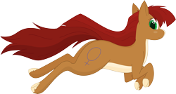 Size: 6213x3338 | Tagged: safe, alternate version, artist:modera, earth pony, pony, ponified, simple background, solo, transparent background, underhoof