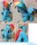 Size: 1440x1698 | Tagged: safe, artist:furrysale, rainbow dash, pegasus, pony, g4, butt, commission, featureless crotch, female, irl, life size, mare, multiple views, photo, plot, plushie, rainbutt dash, solo, ych example, your character here