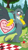 Size: 2160x3840 | Tagged: safe, artist:facelessjr, gabby, griffon, g4, (you), basket, beak, bipedal, blushing, bush, female, flower, hair tie, hand on chest, hearts and hooves day, hearts and hooves day cards, hill, looking away, mountain, nervous, nervous sweat, offscreen character, paws, picnic, picnic basket, picnic blanket, pov, river, rose, show accurate, solo, solo female, tail, talons, tree, vector, water, waterfall, wings