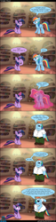 Size: 3000x12000 | Tagged: safe, artist:le-23, artist:martinnus1, rainbow dash, twilight sparkle, alicorn, human, pegasus, pony, g4, it ain't easy being breezies, my little pony: friendship is magic, absurd resolution, character to character, comic, cross-eyed, crossover, dancing, dialogue, eyes closed, facehoof, family guy, female, frown, gritted teeth, grumpy, grumpy twilight, looking at you, magic, magic aura, male, mare, open mouth, peter griffin, pony to human, sitting, smiling, species swap, speech bubble, surfin bird, teeth, this will end in pain, this will end in tears, transformation, twilight sparkle (alicorn), unamused, wide eyes