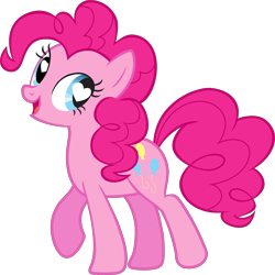 Size: 4455x4463 | Tagged: safe, artist:firlin123, pinkie pie, earth pony, pony, g4, .svg available, absurd resolution, cute, diapinkes, female, heart, heart eyes, mare, simple background, solo, svg, transparent background, vector, wingding eyes