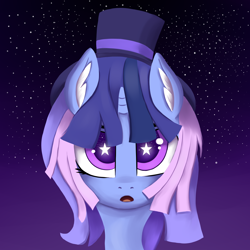 Size: 2000x2000 | Tagged: safe, oc, oc:flawless sparklemoon, pony, unicorn, cute, fusion, fusion:trixie, fusion:twilight sparkle, fusion:twixie, horn