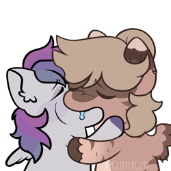 Size: 2000x2000 | Tagged: safe, artist:glittergutz, oc, oc only, oc:amyquel, oc:squid, pegasus, pony, zebra, digital art, duo, eyes closed, kiss on the lips, kissing, making out, meme, pegasus oc, pony oc, simple background, spread wings, transparent background, wings, zebra oc