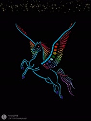 Size: 1536x2048 | Tagged: safe, artist:minty麦缇, artist:xinjinjumin555189829686, rainbow dash, g4, black background, dazzly, diamond, simple background