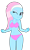 Size: 1132x1887 | Tagged: safe, artist:shieldwingarmorofgod, artist:yaya54320bases, lotus blossom, human, equestria girls, g4, bare shoulders, belly, belly button, bikini, breasts, clothes, cute, equestria girls-ified, female, lotusbetes, midriff, one eye closed, pink bikini, simple background, smiling, solo, swimsuit, transparent background, vector, wink