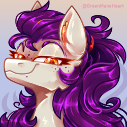 Size: 2000x2000 | Tagged: safe, artist:greenmaneheart, oc, oc only, pony, solo