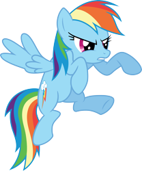 Size: 3000x3607 | Tagged: safe, artist:cloudy glow, rainbow dash, pegasus, g4, female, simple background, solo, transparent background, vector