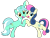 Size: 2577x1969 | Tagged: safe, artist:shieldwingarmorofgod, bon bon, lyra heartstrings, sweetie drops, earth pony, pony, unicorn, g4, my little pony: friendship is magic, road to friendship, duo, duo female, female, horn, lesbian, ship:lyrabon, shipping, simple background, transparent background, vector