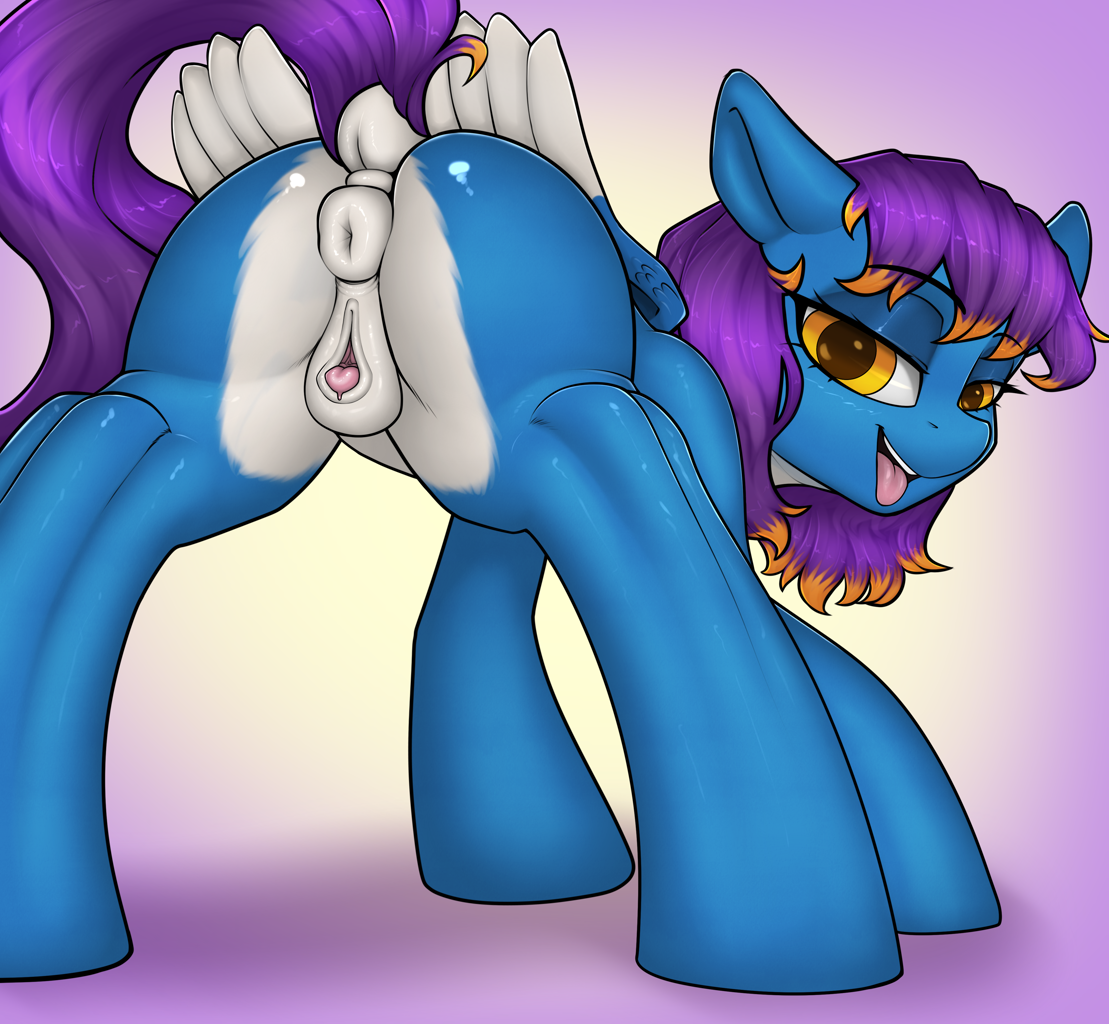 ...o, anal, anus, beanbag chair, butt, clitoris, clothes, commission, commi...