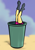 Size: 700x1000 | Tagged: safe, artist:lunascastle, sunset shimmer, human, equestria girls, g4, boots, female, legs, legs in air, literal, shoes, solo, trash can, trashed