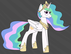 Size: 1937x1477 | Tagged: safe, artist:craftedburb, princess celestia, alicorn, pony, g4, female, solo