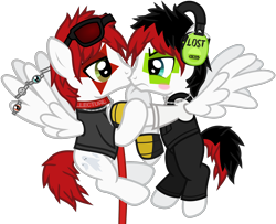 Size: 1625x1317 | Tagged: safe, artist:lightningbolt, derpibooru exclusive, pegasus, pony, .svg available, angry, awsten knight, blushing, clothes, collar, crossed hooves, duo, duo male, dyed mane, dyed tail, earmuffs, feather ring, fingerless gloves, flying, frown, gay, gloves, grin, heterochromia, jewelry, kissing, leash, lidded eyes, long sleeves, looking at each other, looking at someone, makeup, male, necklace, overalls, ponified, ring, self paradox, self ponidox, selfcest, shipping, shirt, show accurate, simple background, smiling, soulsucker, spread wings, st*rfucker, stallion, sunglasses, sunglasses on head, svg, t-shirt, tail, transparent background, undershirt, vector, waterparks, wing ring, wings