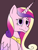 Size: 516x679 | Tagged: safe, artist:craftedburb, princess cadance, alicorn, pony, g4, sad, solo, tired