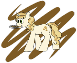 Size: 1059x870 | Tagged: safe, artist:craftedburb, sweet biscuit, pony, unicorn, g4, female, horn