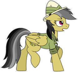 Size: 905x832 | Tagged: safe, artist:craftedburb, daring do, pegasus, pony, g4, female