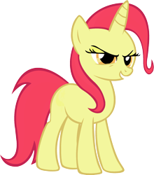 Size: 1920x2186 | Tagged: safe, trixie, pony, g4, female, implied apple bloom, mare, palette swap, recolor, solo