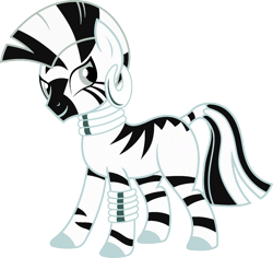 Size: 1920x1809 | Tagged: safe, zecora, zebra, g4, implied angel bunny, palette swap, recolor, solo