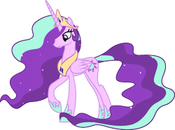 Size: 1920x1430 | Tagged: safe, princess celestia, pony, g4, female, implied starlight glimmer, mare, palette swap, recolor, solo