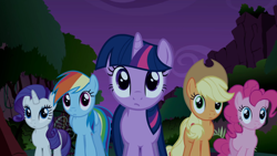 Size: 1920x1080 | Tagged: safe, screencap, applejack, pinkie pie, rainbow dash, rarity, twilight sparkle, g4, 1080p