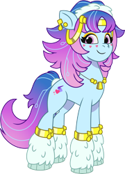 Size: 2726x3776 | Tagged: safe, lil critter workshop, odessa evensong, earth pony, pony, g5, my little pony: tell your tale, official, the petal gala, leak, concept art, female, mare, simple background, solo, transparent background