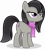 Size: 3005x3358 | Tagged: safe, artist:anime-equestria, octavia melody, earth pony, pony, g4, alternate hairstyle, backwards cutie mark, clothes, female, mare, scarf, simple background, solo, transparent background, vector