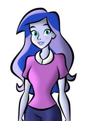 Size: 700x1000 | Tagged: safe, artist:lunascastle, princess luna, vice principal luna, human, equestria girls, g4, simple background, solo, transparent background