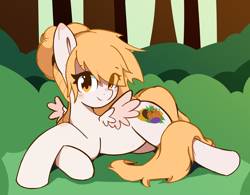 Size: 3784x2946 | Tagged: safe, artist:wasabee, oc, oc only, oc:bountiful harvest, pegasus, pony, solo