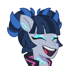 Size: 2387x2049 | Tagged: safe, lil critter workshop, zinnea, cyborg, cyborg pony, earth pony, pony, g5, my little pony: tell your tale, official, the petal gala, leak, .ai available, .svg available, female, mare, simple background, solo, svg, transparent background, vector