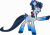 Size: 6687x4698 | Tagged: safe, lil critter workshop, zinnea, cyborg, cyborg pony, earth pony, pony, g5, my little pony: tell your tale, official, the petal gala, leak, .ai available, .svg available, female, long legs, mare, simple background, slender, solo, svg, tall, thin, transparent background, vector