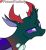 Size: 2731x3000 | Tagged: safe, artist:frownfactory, pharynx, changedling, changeling, g4, my little pony: friendship is magic, triple threat, male, prince pharynx, simple background, solo, transparent background, vector