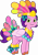 Size: 2560x3645 | Tagged: safe, pipp petals, pegasus, pony, g5, my little pony: tell your tale, official, pump-kin the night, spoiler:g5, spoiler:my little pony: tell your tale, spoiler:tyts02e37, .ai available, .svg available, clothes, costume, female, folded wings, jewelry, mare, nightmare night, nightmare night costume, regalia, simple background, smiling, solo, svg, transparent background, unshorn fetlocks, vector, wings