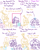 Size: 4779x6013 | Tagged: safe, artist:adorkabletwilightandfriends, moondancer, starlight glimmer, oc, oc:pinenut, cat, comic:adorkable twilight and friends, g4, adorkable, adorkable friends, bedroom, cheerful, chest fluff, clothes, comic, cute, dork, friendship, funny, glasses, happy, laundry, laundry basket, magic, ruffled hair, shirt, slice of life, smiling, smirk, sock, stray strand, sweater, t-shirt, we don't normally wear clothes