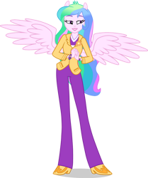 Size: 828x990 | Tagged: safe, artist:dustinwatsongkx, princess celestia, principal celestia, equestria girls, g4, simple background, solo, transparent background