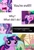 Size: 649x957 | Tagged: safe, edit, starlight glimmer, twilight sparkle, pony, g4, angry, cluster b, personality disorder, relatable, splitting