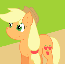 Size: 805x794 | Tagged: safe, artist:cmara, applejack, earth pony, g4, female, solo