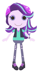 Size: 1920x3561 | Tagged: safe, artist:tttemlp123, starlight glimmer, equestria girls, g4, female, lalaloopsy, simple background, solo, transparent background