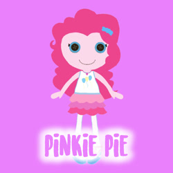 Size: 1280x1280 | Tagged: safe, artist:tttemlp123, pinkie pie, human, equestria girls, g4, female, lalaloopsy, solo