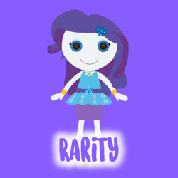 Size: 1280x1280 | Tagged: safe, artist:tttemlp123, rarity, human, equestria girls, g4, female, lalaloopsy, solo